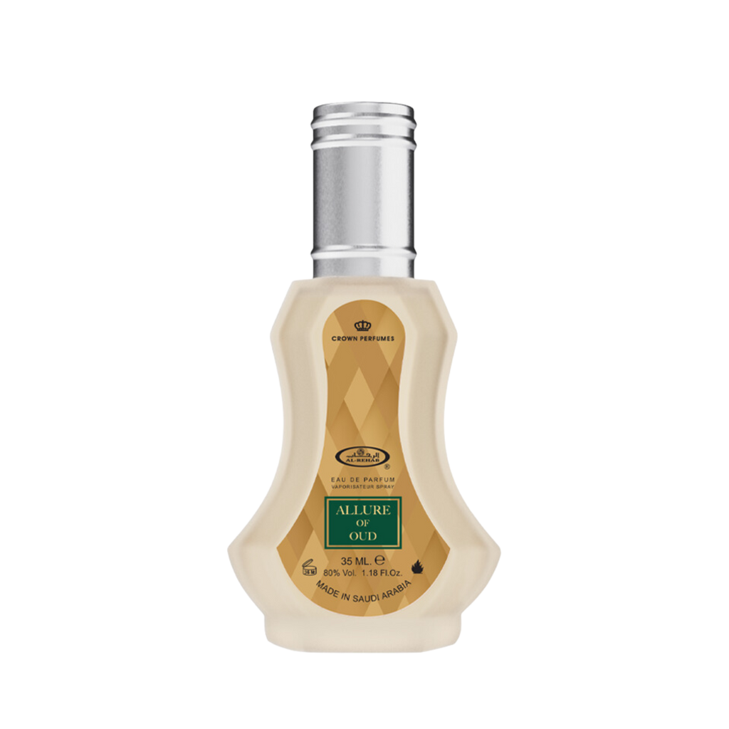 Eau De Parfum Al Rehab GOLDEN 35 Ml - Notes Sucrées Et Poudrées