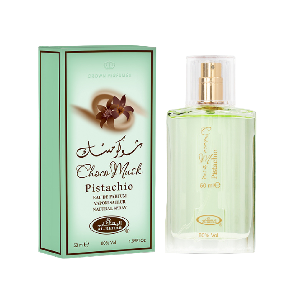 Purchase Online Choco Musk Pistachio 50ml by Alrehab perfumes